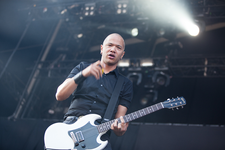 Danko Jones @ Dour 2013, picture 13, photographed by Dorien Goetschalckx - FrontView Magazine