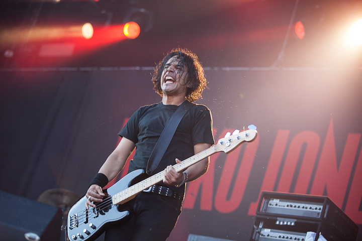 Danko Jones @ Dour 2013, picture 15, photographed by Dorien Goetschalckx - FrontView Magazine