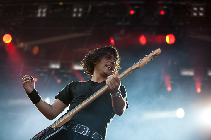 Danko Jones @ Dour 2013, picture 16, photographed by Dorien Goetschalckx - FrontView Magazine