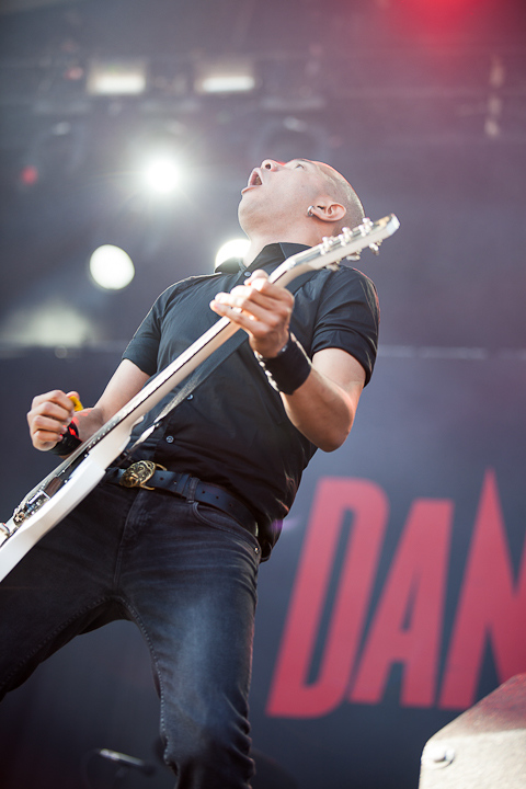 Danko Jones @ Dour 2013, picture 19, photographed by Dorien Goetschalckx - FrontView Magazine