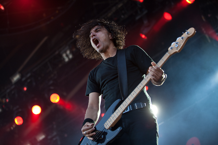 Danko Jones @ Dour 2013, picture 21, photographed by Dorien Goetschalckx - FrontView Magazine