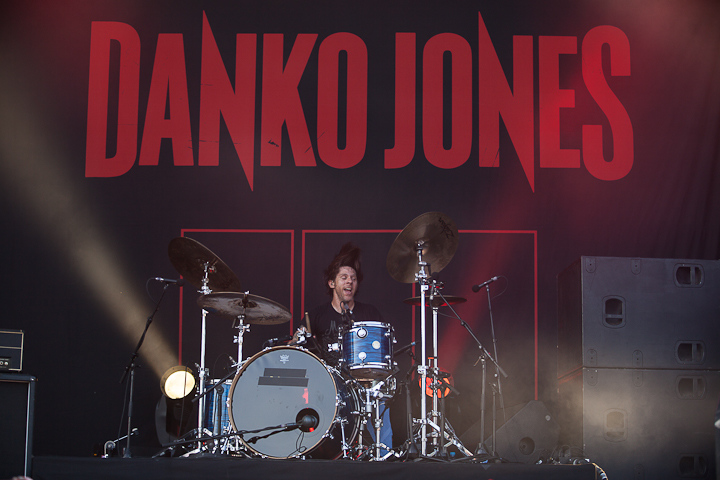 Danko Jones @ Dour 2013, picture 24, photographed by Dorien Goetschalckx - FrontView Magazine