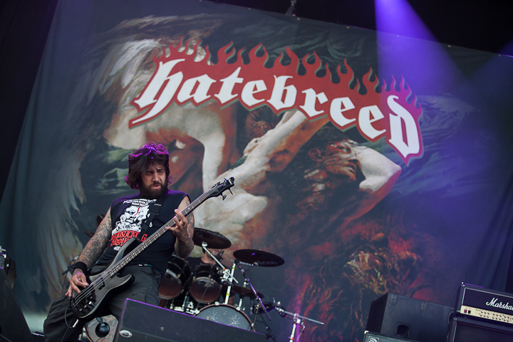 Hatebreed @ Dour 2013, foto 2, foto's door Dorien Goetschalckx - FrontView Magazine