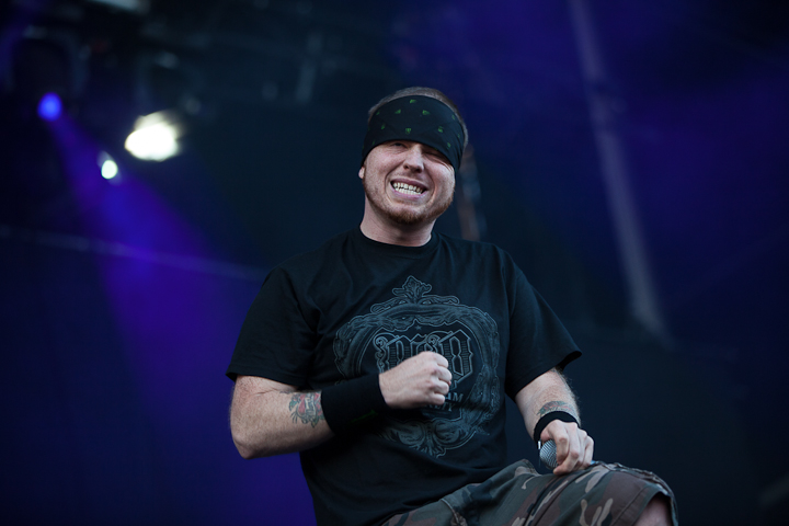 Hatebreed @ Dour 2013, foto 3, foto's door Dorien Goetschalckx - FrontView Magazine