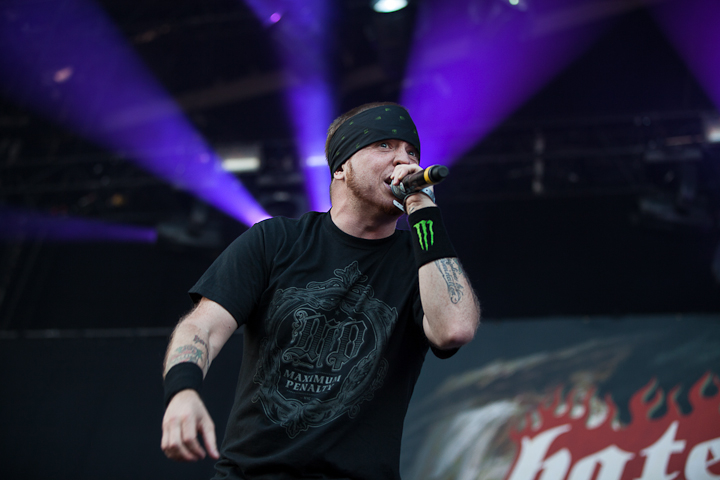 Hatebreed @ Dour 2013, foto 8, foto's door Dorien Goetschalckx - FrontView Magazine