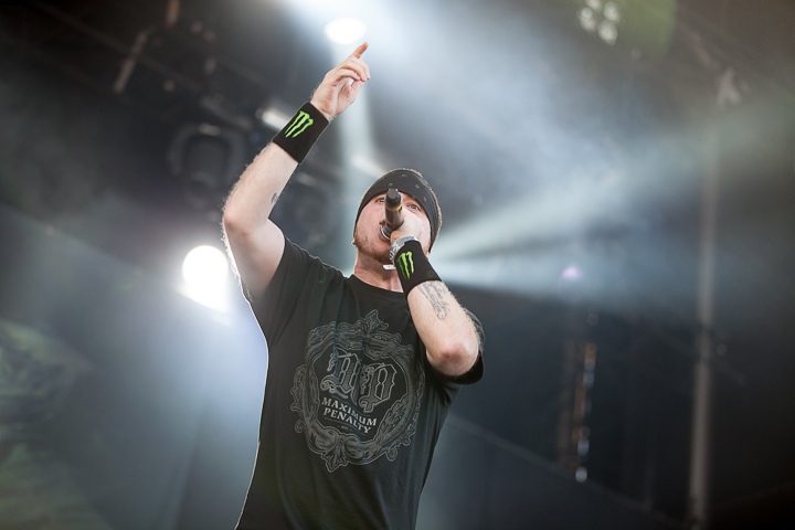 Hatebreed @ Dour 2013, foto 10, foto's door Dorien Goetschalckx - FrontView Magazine