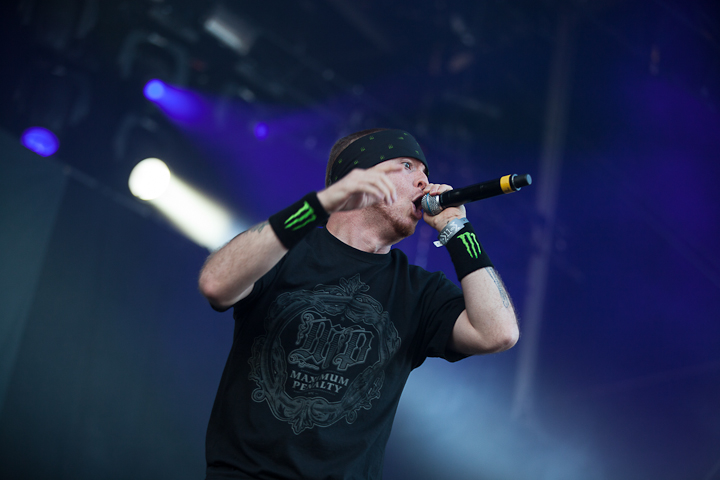 Hatebreed @ Dour 2013, foto 13, foto's door Dorien Goetschalckx - FrontView Magazine