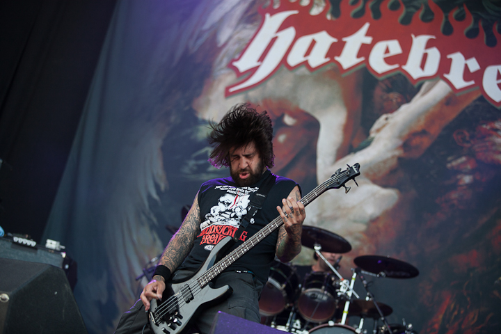 Hatebreed @ Dour 2013, foto 22, foto's door Dorien Goetschalckx - FrontView Magazine