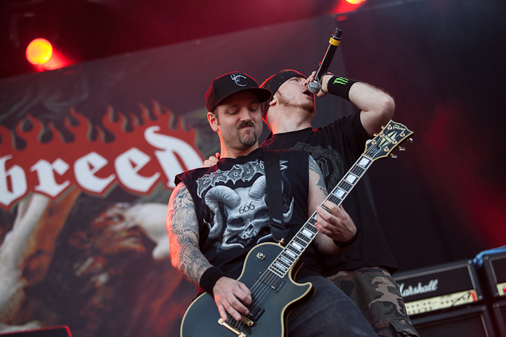 Hatebreed @ Dour 2013, foto 23, foto's door Dorien Goetschalckx - FrontView Magazine