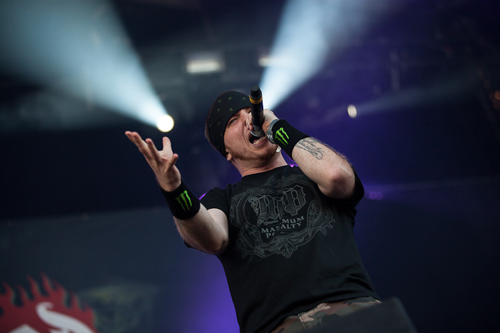 Hatebreed @ Dour 2013, foto 24, foto's door Dorien Goetschalckx - FrontView Magazine