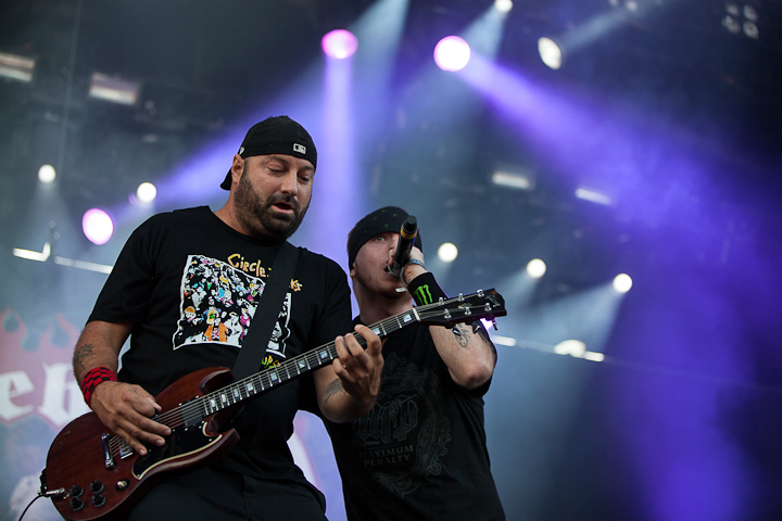 Hatebreed @ Dour 2013, foto 29, foto's door Dorien Goetschalckx - FrontView Magazine