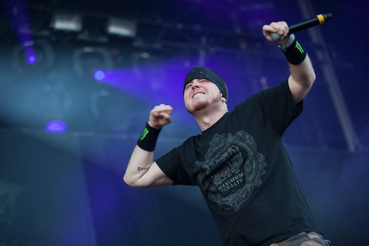 Hatebreed @ Dour 2013, foto 31, foto's door Dorien Goetschalckx - FrontView Magazine