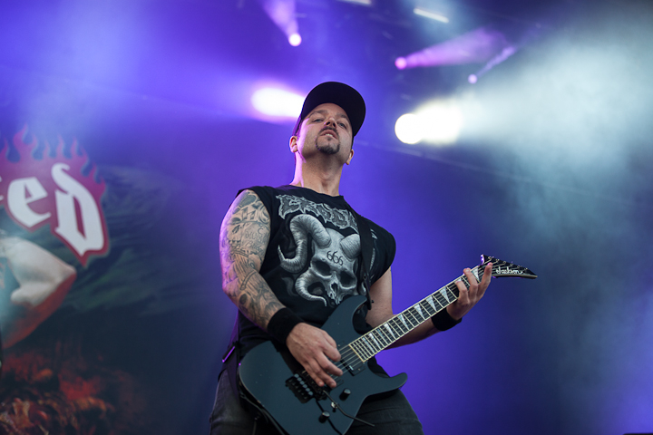 Hatebreed @ Dour 2013, foto 33, foto's door Dorien Goetschalckx - FrontView Magazine