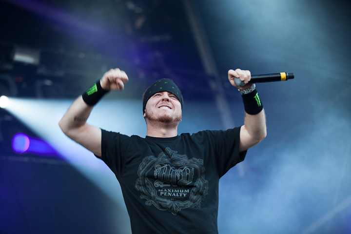 Hatebreed @ Dour 2013, foto 35, foto's door Dorien Goetschalckx - FrontView Magazine