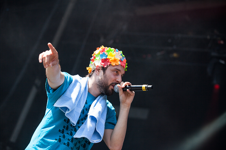 Hippocampe Fou @ Dour 2013, picture 1, photographed by Dorien Goetschalckx - FrontView Magazine