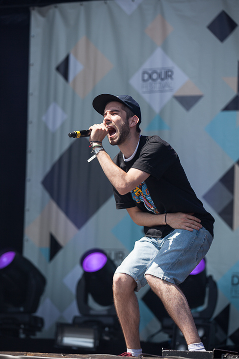 Hippocampe Fou @ Dour 2013, picture 2, photographed by Dorien Goetschalckx - FrontView Magazine