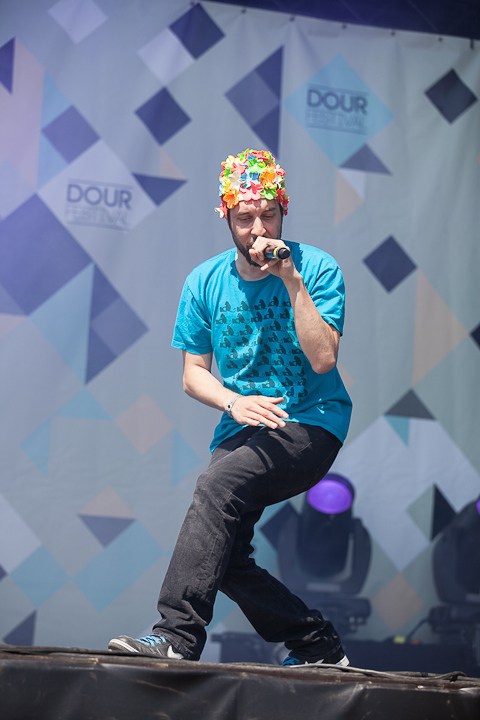 Hippocampe Fou @ Dour 2013, picture 9, photographed by Dorien Goetschalckx - FrontView Magazine