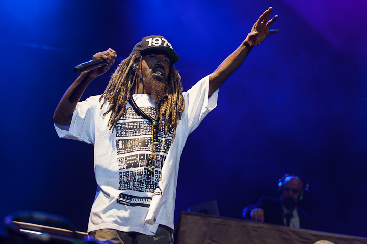 Jurassic 5 @ Dour 2013, picture 15, photographed by Dorien Goetschalckx - FrontView Magazine