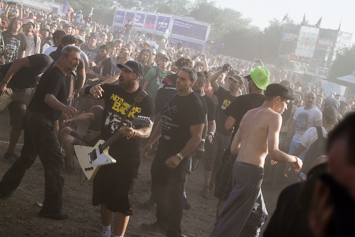 Mass Hysteria @ Dour 2013, picture 22, photographed by Dorien Goetschalckx - FrontView Magazine