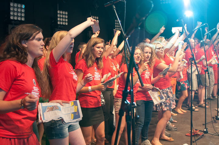 Vlaanderen zingt @ Gentse Feesten 2013, picture 7, photographed by Edwin Houdevelt - FrontView Magazine