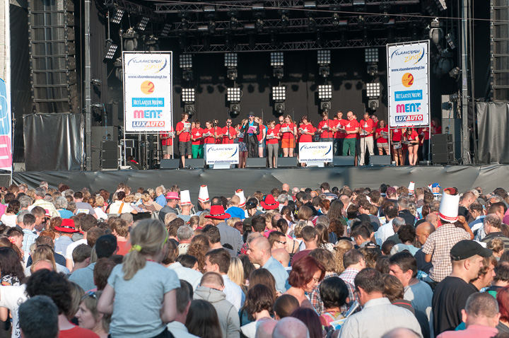 Vlaanderen zingt @ Gentse Feesten 2013, picture 9, photographed by Edwin Houdevelt - FrontView Magazine