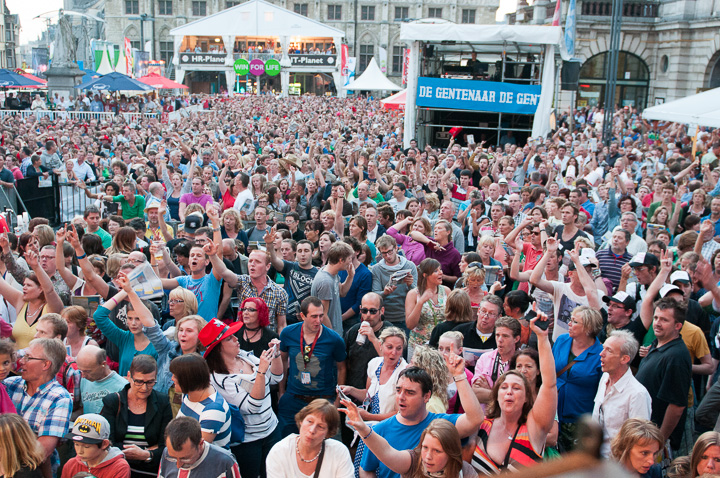 Vlaanderen zingt @ Gentse Feesten 2013, picture 14, photographed by Edwin Houdevelt - FrontView Magazine
