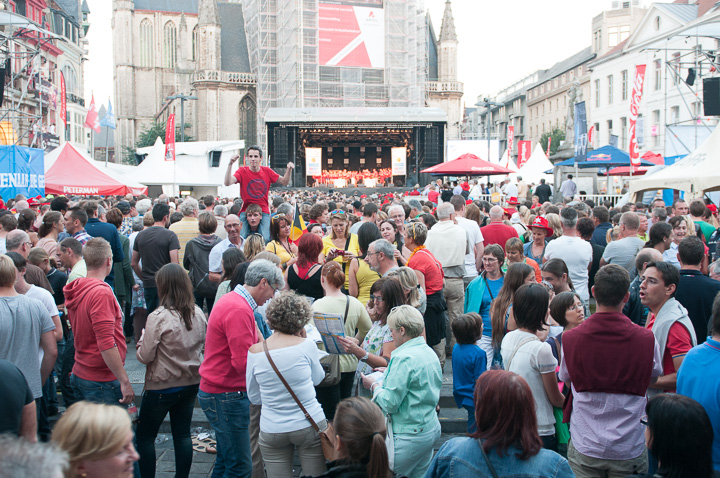 Vlaanderen zingt @ Gentse Feesten 2013, picture 30, photographed by Edwin Houdevelt - FrontView Magazine