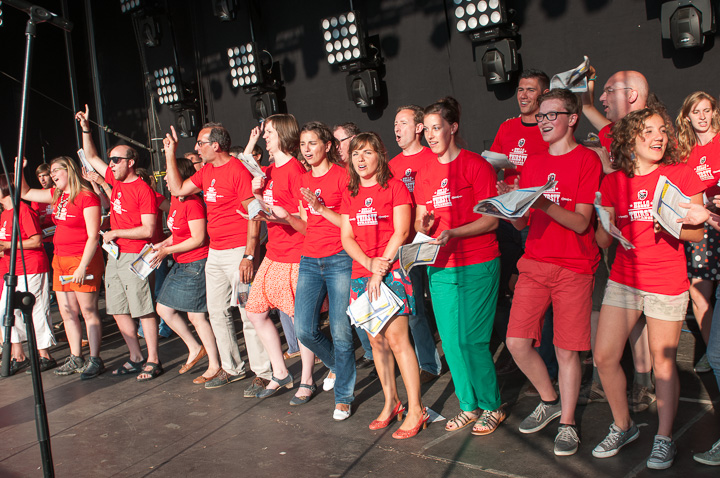 Vlaanderen zingt @ Gentse Feesten 2013, picture 31, photographed by Edwin Houdevelt - FrontView Magazine