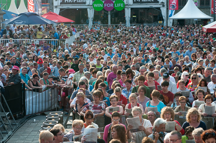 Vlaanderen zingt @ Gentse Feesten 2013, picture 42, photographed by Edwin Houdevelt - FrontView Magazine