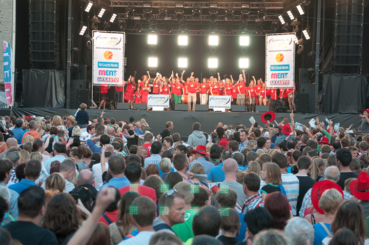 Vlaanderen zingt @ Gentse Feesten 2013, picture 44, photographed by Edwin Houdevelt - FrontView Magazine