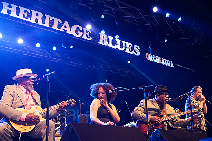 Heritage Blues Orchestra @ Blues Peer 2013, picture 10, photographed by Jurgen Aerts - FrontView Magazine