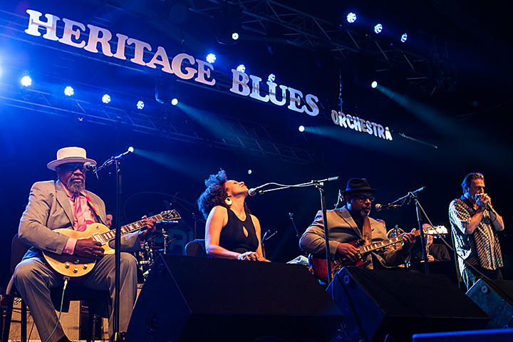 Heritage Blues Orchestra @ Blues Peer 2013, picture 14, photographed by Jurgen Aerts - FrontView Magazine