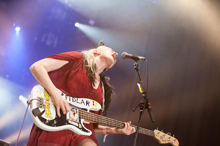 Kate Nash @ Dour 2013, picture 1, photographed by Dorien Goetschalckx - FrontView Magazine