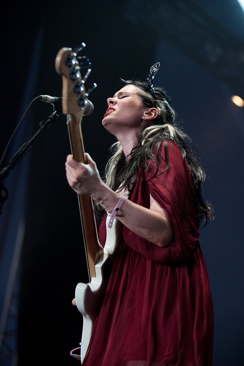 Kate Nash @ Dour 2013, picture 6, photographed by Dorien Goetschalckx - FrontView Magazine