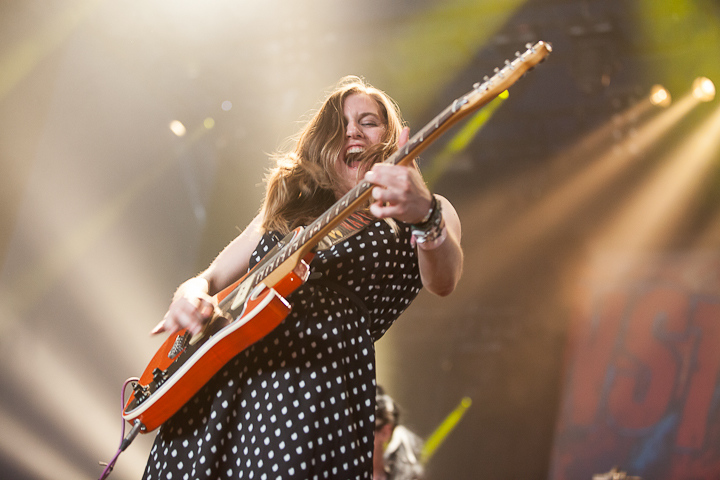 Kate Nash @ Dour 2013, picture 8, photographed by Dorien Goetschalckx - FrontView Magazine