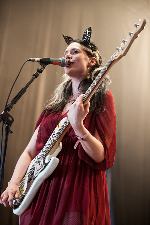 Kate Nash @ Dour 2013, picture 12, photographed by Dorien Goetschalckx - FrontView Magazine