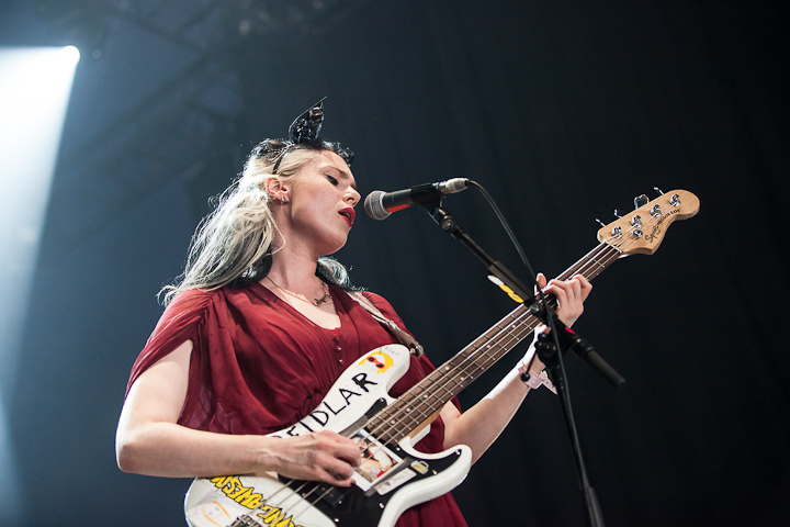 Kate Nash @ Dour 2013, picture 15, photographed by Dorien Goetschalckx - FrontView Magazine