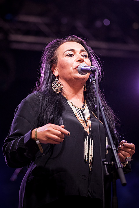 Rita Engedalen @ Blues Peer 2013, picture 9, photographed by Jurgen Aerts - FrontView Magazine