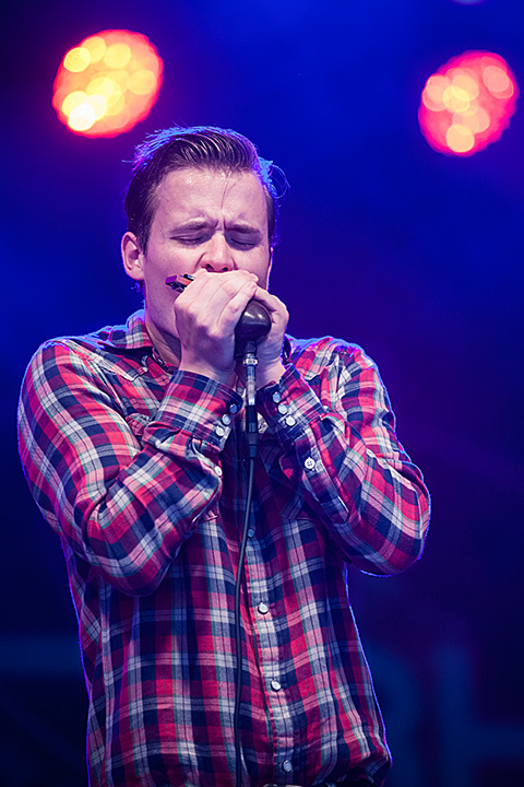 Sugar Boy and the Sinners @ Blues Peer 2013, picture 2, photographed by Jurgen Aerts - FrontView Magazine