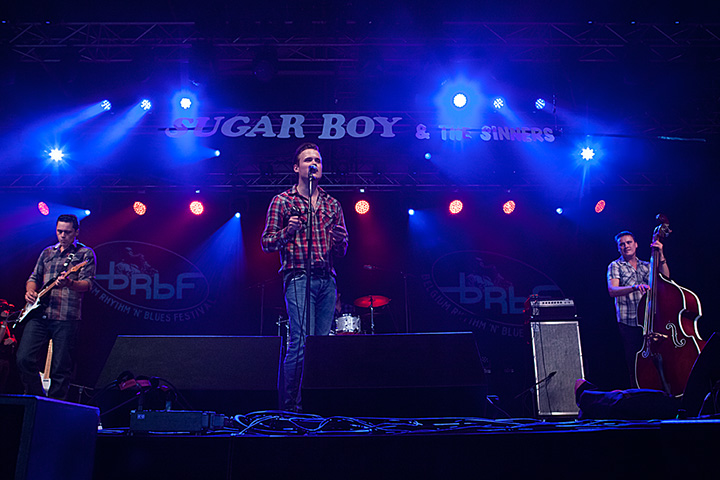 Sugar Boy and the Sinners @ Blues Peer 2013, picture 11, photographed by Jurgen Aerts - FrontView Magazine