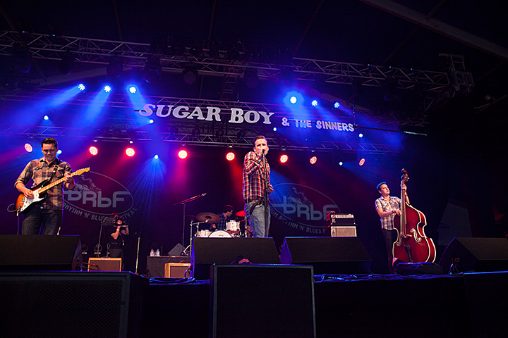 Sugar Boy and the Sinners @ Blues Peer 2013, picture 23, photographed by Jurgen Aerts - FrontView Magazine