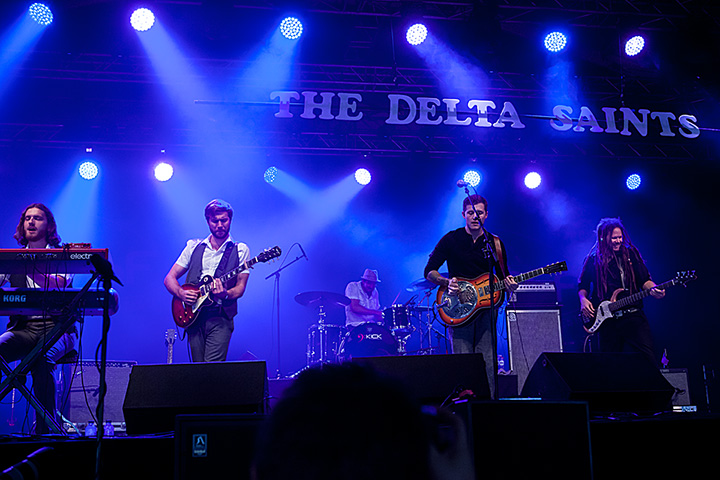 The Delta Saints @ Blues Peer 2013, picture 13, photographed by Jurgen Aerts - FrontView Magazine