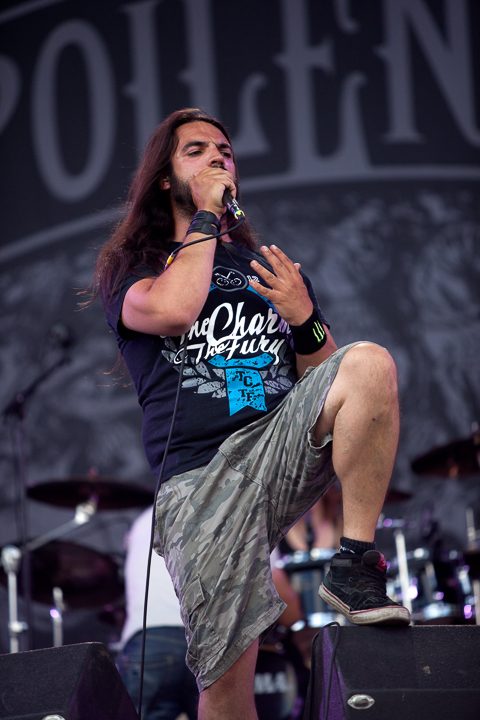 Spoil Engine @ Suikerrock 2013, picture 10, photographed by Koen Rondelez - FrontView Magazine