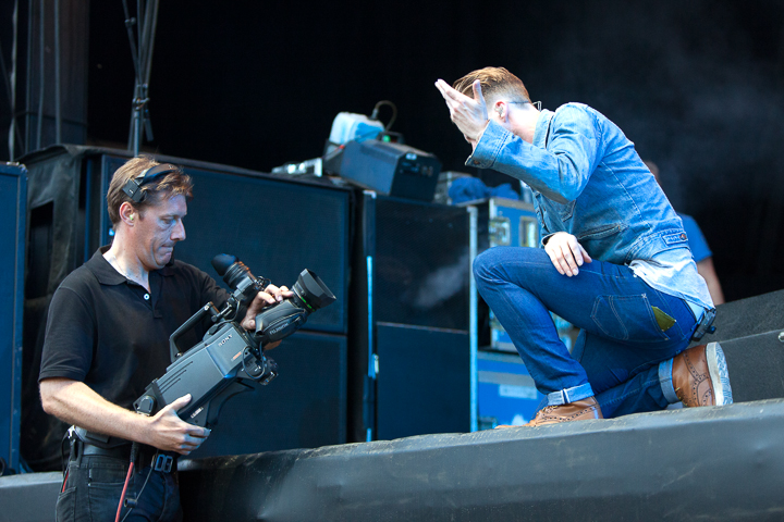 Kaiser Chiefs @ Suikerrock 2013, picture 25, photographed by Koen Rondelez - FrontView Magazine