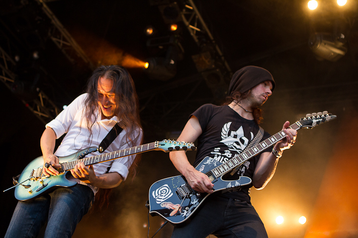 DragonForce @ Zwarte Cross 2013, picture 3, photographed by Dorien Goetschalckx - FrontView Magazine