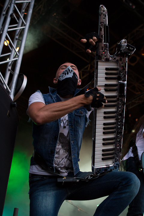 DragonForce @ Zwarte Cross 2013, picture 9, photographed by Dorien Goetschalckx - FrontView Magazine