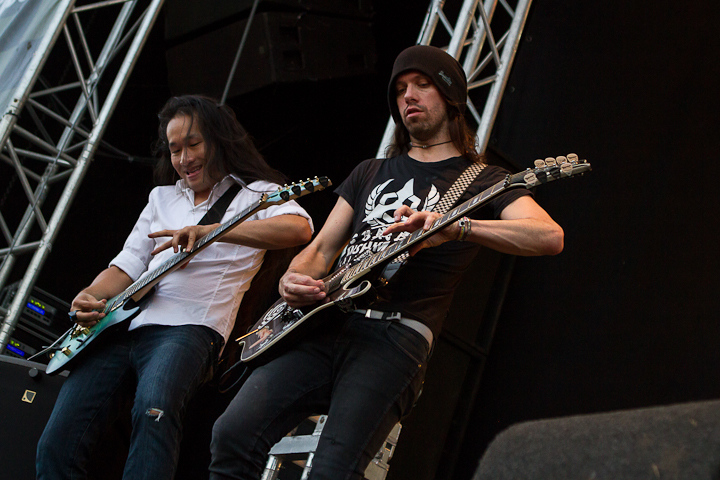 DragonForce @ Zwarte Cross 2013, picture 11, photographed by Dorien Goetschalckx - FrontView Magazine