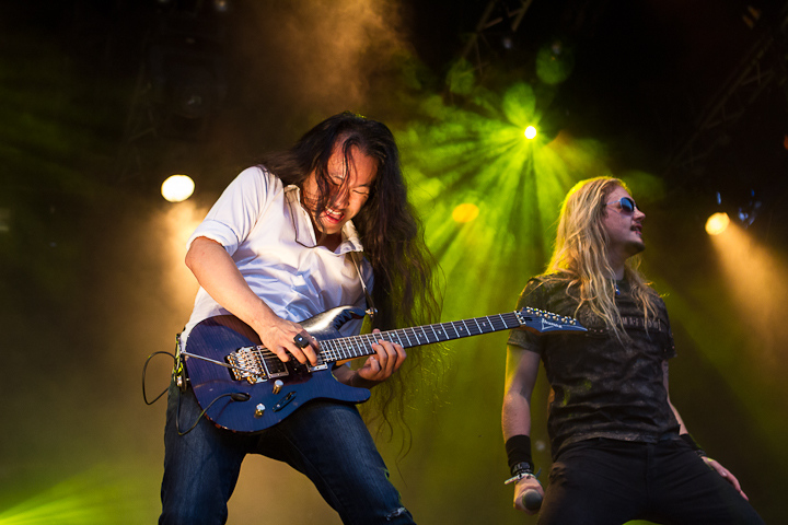 DragonForce @ Zwarte Cross 2013, picture 23, photographed by Dorien Goetschalckx - FrontView Magazine