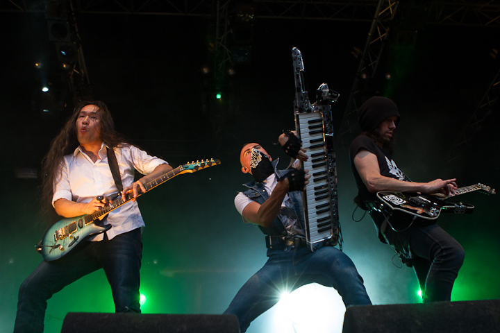 DragonForce @ Zwarte Cross 2013, picture 30, photographed by Dorien Goetschalckx - FrontView Magazine