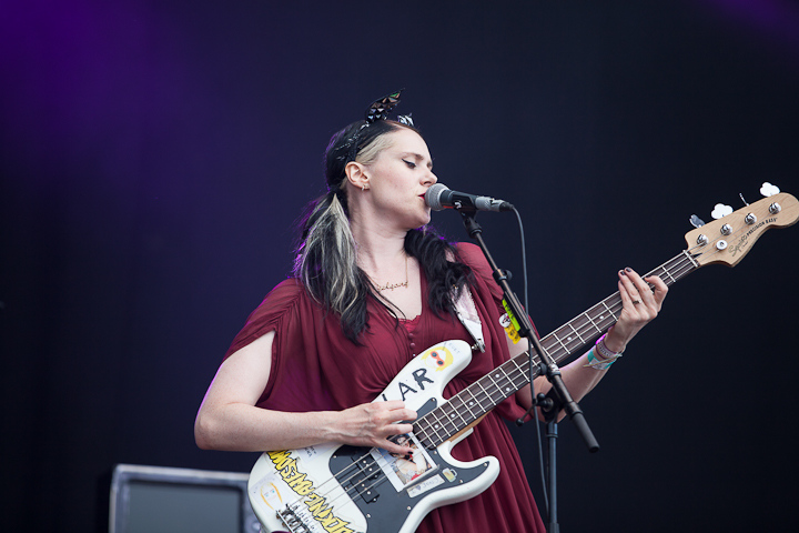 Kate Nash @ Zwarte Cross 2013, picture 1, photographed by Dorien Goetschalckx - FrontView Magazine